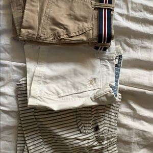 Three pairs of Abercrombie & Fitch summer shorts!